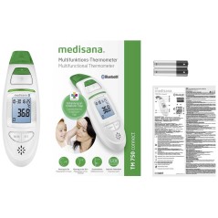 MEDISANA Termometer TM 750 CONNECT - Accurate, Fast & Smart Temperature Measurement for the Whole Family